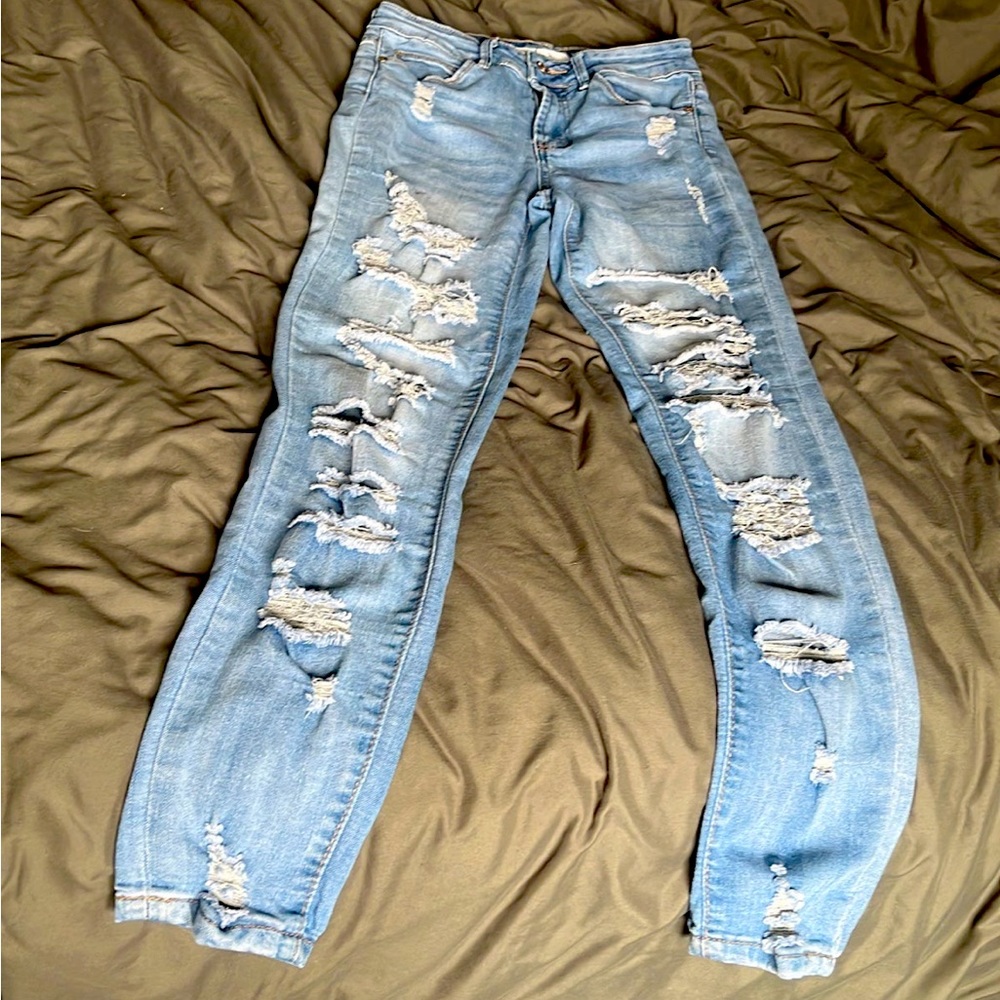 Almost famous jeans size 0